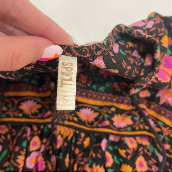 Spell and the Gypsy Collective Folktown Midi Dress Wintergarden - Picture 6 of 8